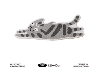 Tapete Infantil Absorbente Antideslizante con Diseño de Gatos - Image 2