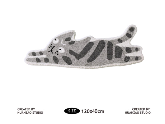 Tapete Infantil Absorbente Antideslizante con Diseño de Gatos - Image 2