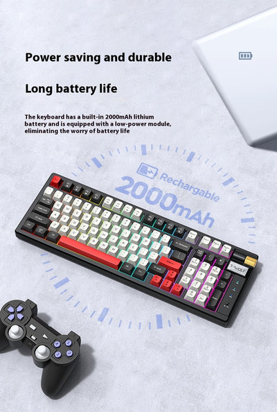 Teclado Mecánico Gaming con Carga Bluetooth - Image 11