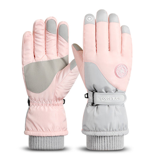 Guantes Térmicos Acolchados para Ciclismo con Relleno de Terciopelo y Algodón - Image 26