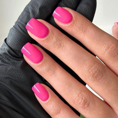 Uñas Postizas Cuadradas Cortas Color Sólido Clásico - Image 4