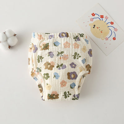 Pants de Entrenamiento Absorbentes para Bebé con Gasa Coreana Antifiltraciones - Image 49