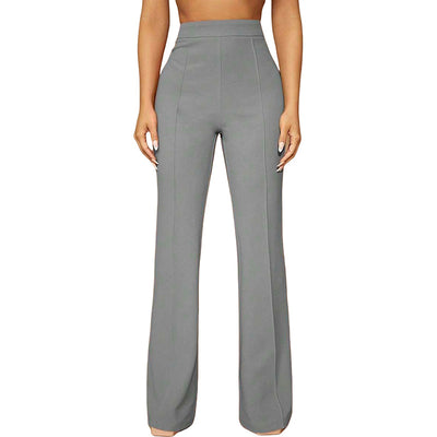 Pantalones de Cintura Alta para Mujer - Elegancia Profesional y Comodidad Diaria - Image 8