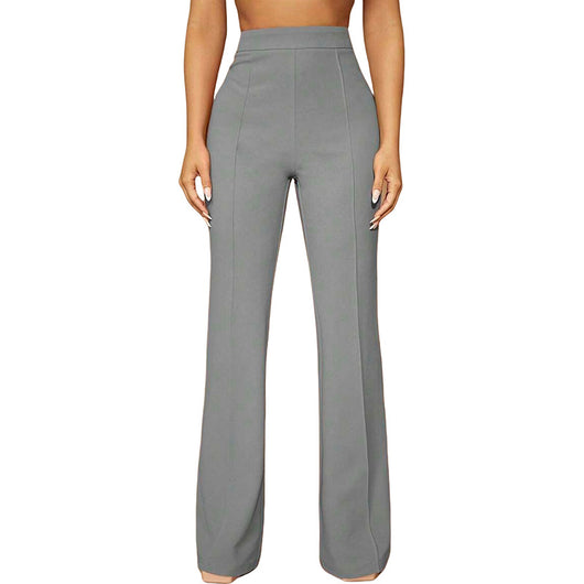 Pantalones de Cintura Alta para Mujer - Elegancia Profesional y Comodidad Diaria - Image 8