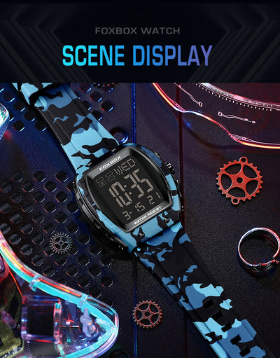 Reloj Digital Multifuncional para Hombre - Perfecto para Estudiantes - Image 10