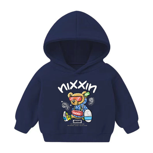 Suéter con Capucha de Cashmere para Niños y Niñas - Abrigo Versátil de Manga Larga - Image 61