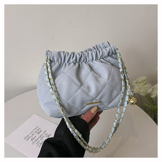 Bolsa Mensajera de Cadena Rombo Elegante para Viajero - Image 33
