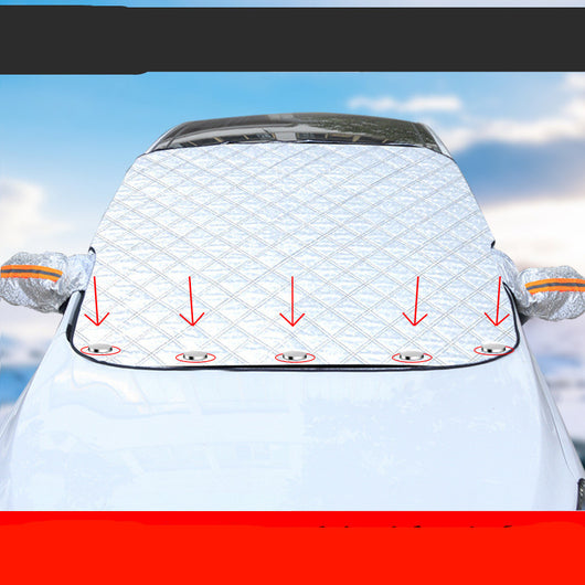 Cubierta Magnética Anticongelante para Parabrisas de Auto en Invierno - Image 10