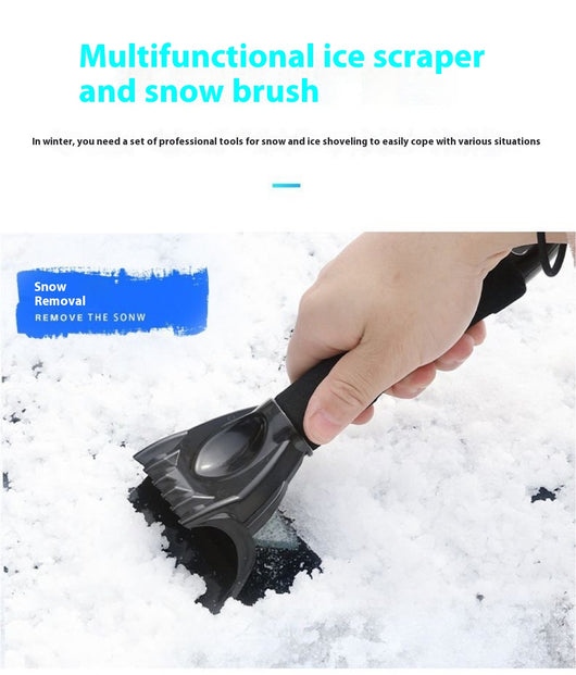 Raspador de Hielo y Limpiador de Parabrisas para Auto - Image 12