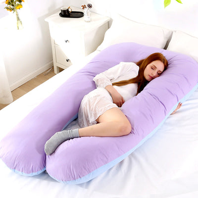 Almohada de Maternidad en U con Soporte Abdominal - Cojín Ergonómico para Embarazadas - Image 4
