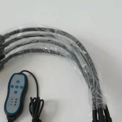 Lámpara de Cultivo LED con Tripié Telescópico de 5 Cabezales y Control Remoto - Image 6