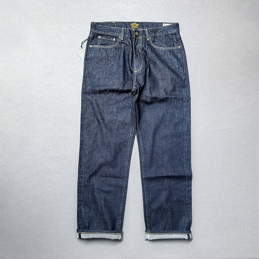 Jeans Rectos Rojo Primario para Hombre - Image 10