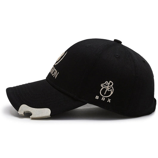 Gorra de Béisbol con Abridor de Botellas Integrado y Protección Solar - Image 3
