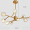Copper Imitation 9 Heads White Light