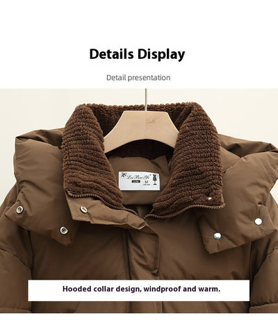 Chaqueta Acolchada Suelta con Capucha en Algodón - Image 19