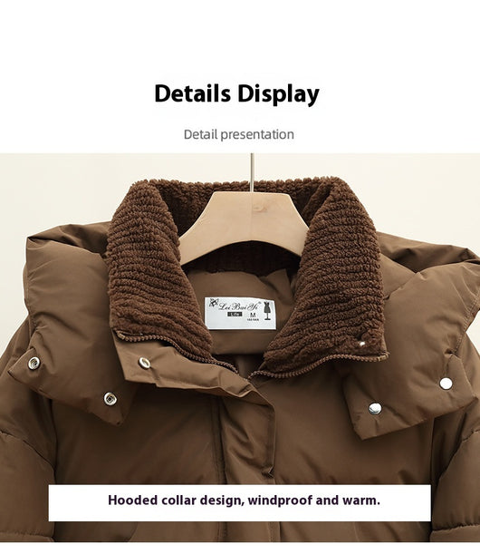 Chaqueta Acolchada Suelta con Capucha en Algodón - Image 19