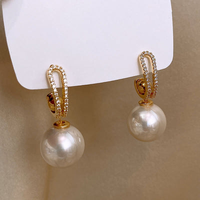 Aretes de Perla Versátiles con Múltiples Formas de Usar - Image 6