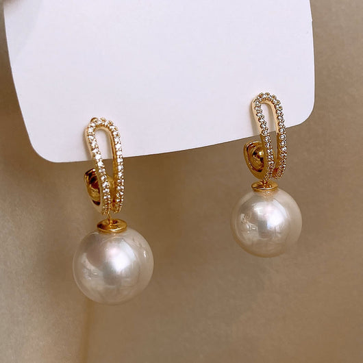 Aretes de Perla Versátiles con Múltiples Formas de Usar - Image 6