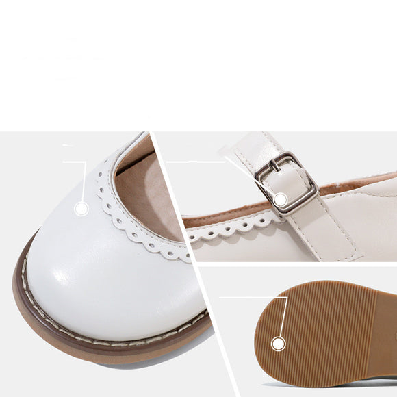 Zapatos Princesa de Cuero para Primavera y Otoño
