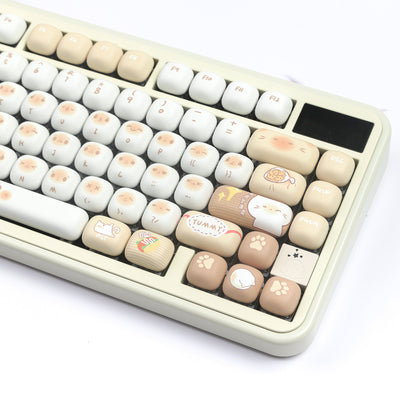 Juego Completo de Keycaps Gato Steamed Bread 7u Complementario - Image 7