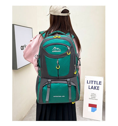 Mochila de Montaña 60L de Gran Capacidad para Senderismo Hombre y Mujer - Image 21