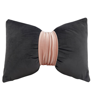 Almohada de Cintura Terciopelo con Moño Elegante - Image 27