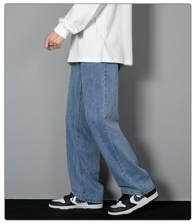 Pantalones Vaqueros Rectos Estilo Hong Kong con Efecto Adelgazante para Hombre - Image 15