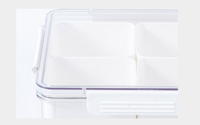 Bandeja Organizadora de Frutas y Dulces con Compartimentos - Image 12