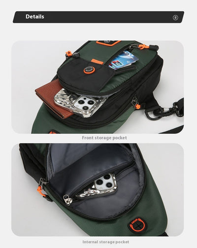Bolsa Pectoral Multifuncional para Hombre - Diseño Moderno y Versátil - Image 28
