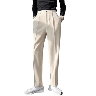 Pantalones de Vestir Casual Rectos para Hombre - Versátiles y Elegantes - Image 5
