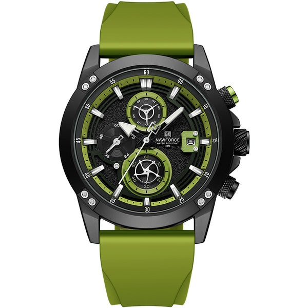 Reloj Deportivo con Banda de Silicona Multicolor