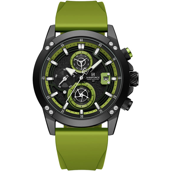 Reloj Deportivo con Banda de Silicona Multicolor