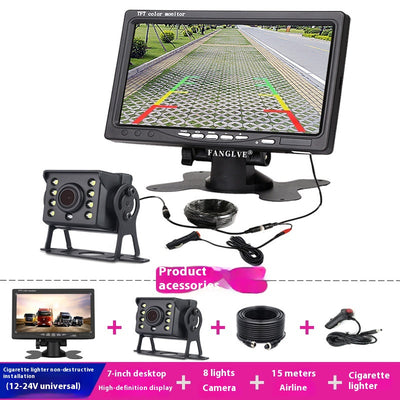 Monitor para Auto 7 Pulgadas - Pantalla Reversible HD - Image 10