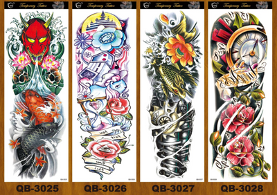 Manga Completa Tatuaje Temporal Impermeable Serie QB - Image 10