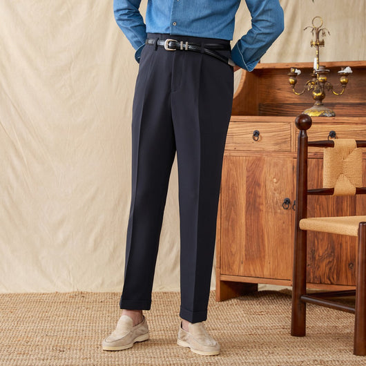 Pantalones de Cintura Alta con Corte 3D - Image 5