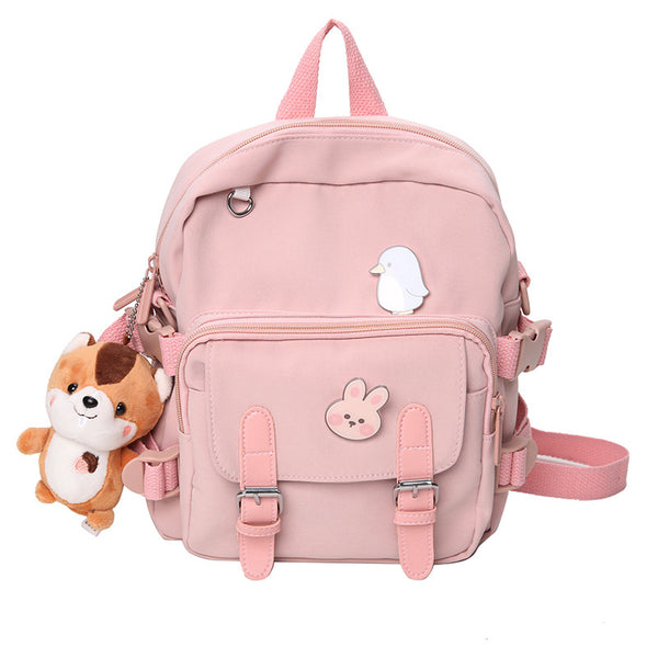 Mochila Escolar de Gran Capacidad Estilo Soft Girl Japonés para Niñas