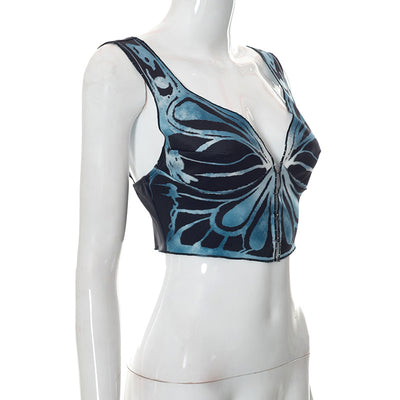 Camiseta Estampado Mariposas para Primavera Verano - Image 14