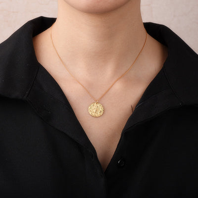 Collar de Plata Esterlina con los 12 Signos del Zodiaco - Image 14