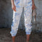 Pantalones Joggers de Trabajo Slim Fit con Estampado Degradado para Mujer