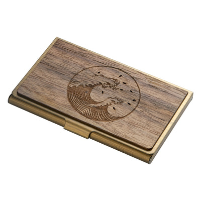 Tarjetero Ejecutivo de Acero Inoxidable y Madera con Grabado Personalizado - Image 10