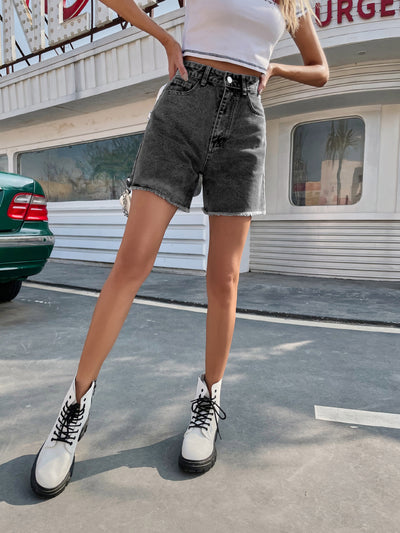 Shorts Denim Sueltos y Cómodos para Mujer - Image 7