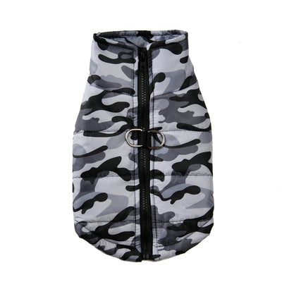 Abrigo Térmico Camuflado para Perros - Ropa de Invierno Acolchada - Image 4