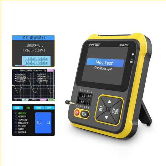 Osciloscopio Digital Portátil con Probador de Transistores - Image 16