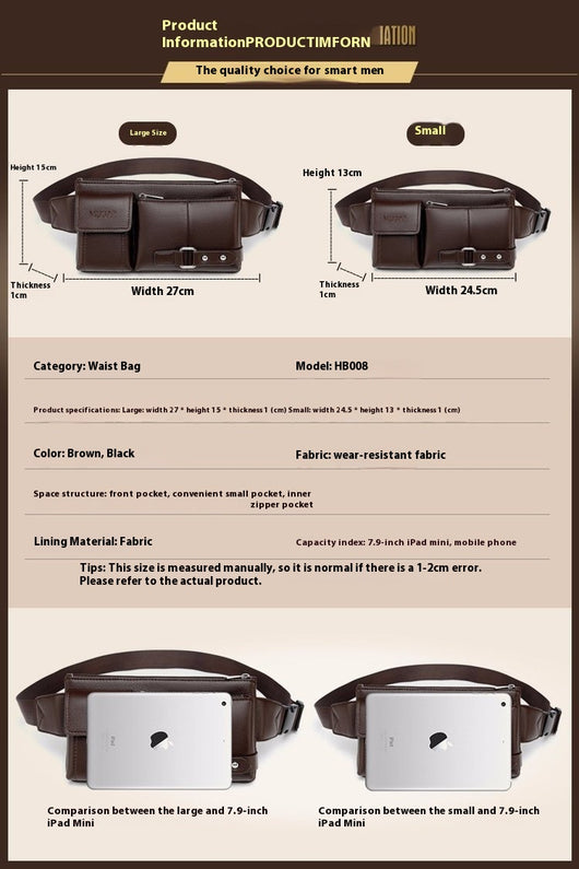 Bolsa Multifuncional Pecho y Cintura para Hombre - Image 19