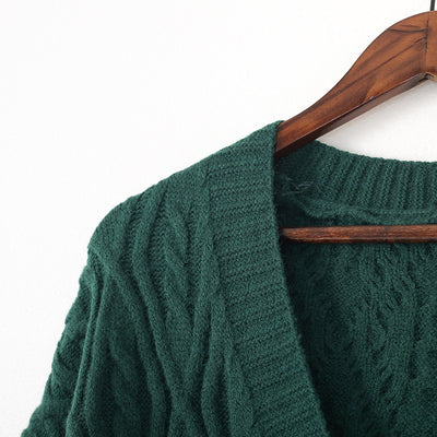 Suéter Grueso Retorcido para Mujer - Diseño Acogedor Otoño Invierno - Image 16