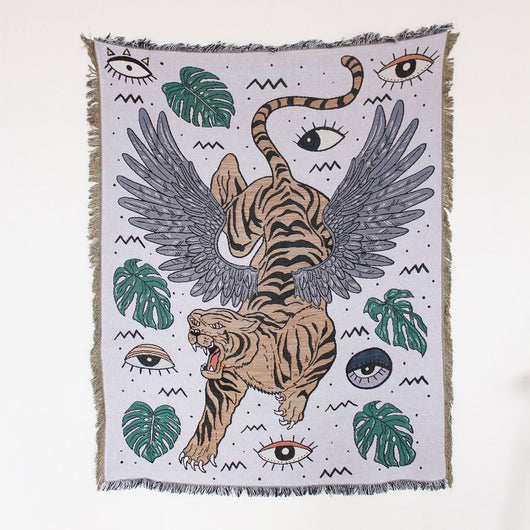 Manta Sofá Bohemio con Flecos Casuales - Image 14