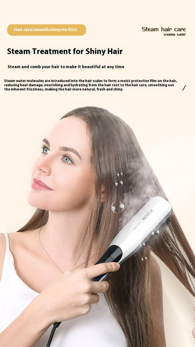 Peine Alisador de Vapor Golden Rice - Hidratación Profunda y Anti-Frizz - Image 21
