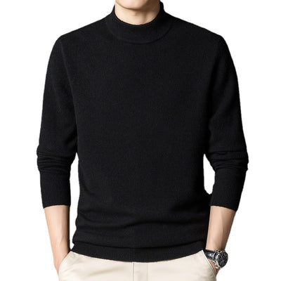 Polera Casual Slim-fit Cuello Alto Manga Larga para Hombre - Image 4