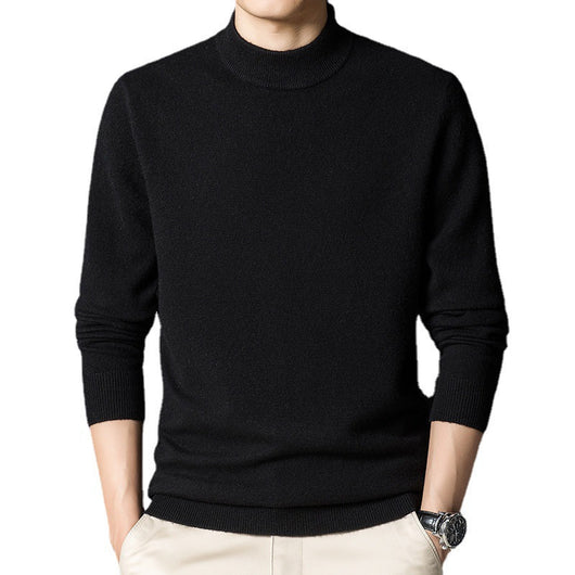 Polera Casual Slim-fit Cuello Alto Manga Larga para Hombre - Image 4
