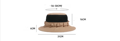 Gorra de Viaje Plegable con Protección Solar y Cordón Ajustable - Image 17